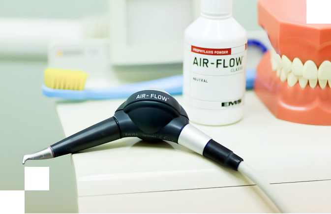 Подготовка к процедуре Air Flow Подготовка к процедуре Air Flow